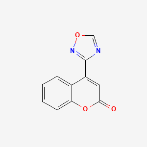 2H-1-Benzopyran-2-one, 4-(1,2,4-oxadiazol-3-yl)-