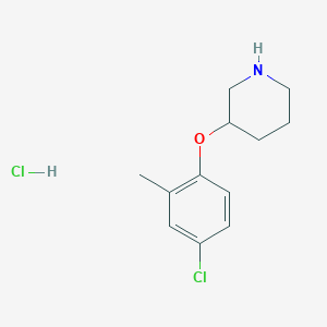 3-(4-Chloro-2-methylphenoxy)piperidine hydrochloride