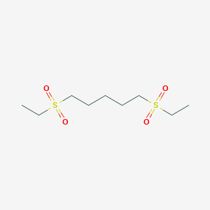 Pentane, 1,5-bis(ethylsulfonyl)-