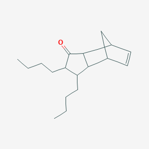 2,3-Dibutyl-2,3,3a,4,7,7a-hexahydro-1H-4,7-methanoinden-1-one