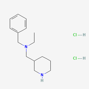 n-Benzyl-n-(3-piperidinylmethyl)-1-ethanamine dihydrochloride