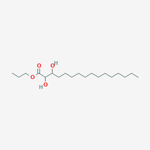 Propyl 2,3-dihydroxyhexadecanoate