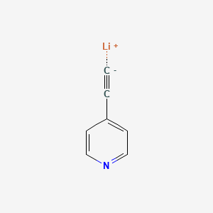 lithium;4-ethynylpyridine