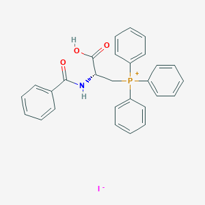 Phosphonium, [(2R)-2-(benzoylamino)-2-carboxyethyl]triphenyl-, iodide