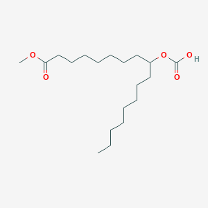 Methyl 9-(carboxyoxy)heptadecanoate