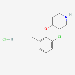 4-(2-Chloro-4,6-dimethylphenoxy)piperidine hydrochloride