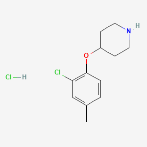 4-(2-Chloro-4-methylphenoxy)piperidine hydrochloride