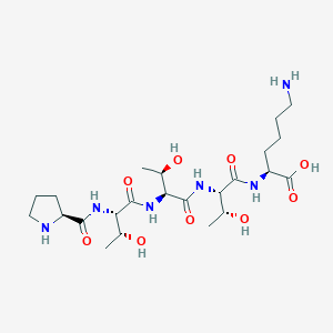 L-Prolyl-L-threonyl-L-threonyl-L-threonyl-L-lysine