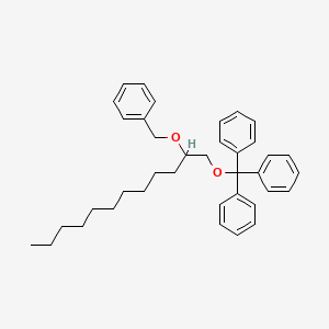 [Diphenyl(2-phenylmethoxydodecoxy)methyl]benzene