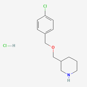 3-(4-Chloro-benzyloxymethyl)-piperidine hydrochloride