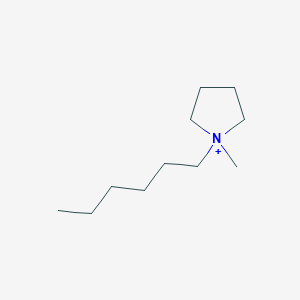 Pyrrolidinium, 1-hexyl-1-methyl-