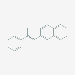 2-(2-Phenylprop-1-en-1-yl)naphthalene