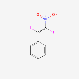 (1,2-Diiodo-2-nitroethenyl)benzene