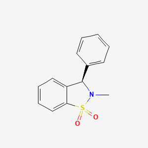 (R)-2-Methyl-3-phenyl-2,3-dihydro-1,2-benzisothiazole, 1,1-dioxide