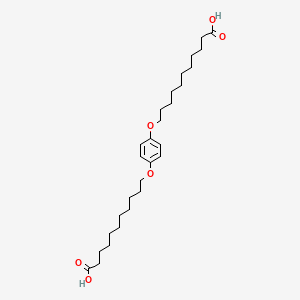 11,11'-[1,4-Phenylenebis(oxy)]diundecanoic acid