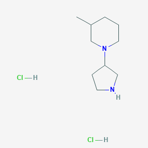3-Methyl-1-(3-pyrrolidinyl)piperidine dihydrochloride