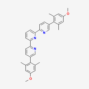 2,6-Bis[5-(4-methoxy-2,6-dimethylphenyl)pyridin-2-yl]pyridine