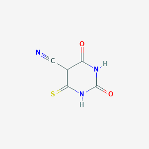 2,4-Dioxo-6-sulfanylidenehexahydropyrimidine-5-carbonitrile