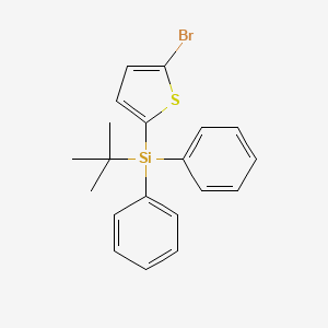 (5-Bromothiophen-2-yl)(tert-butyl)diphenylsilane