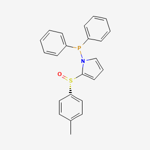 1-(Diphenylphosphanyl)-2-[(S)-4-methylbenzene-1-sulfinyl]-1H-pyrrole