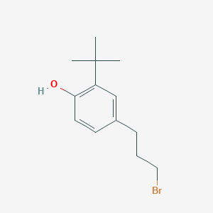 4-(3-Bromopropyl)-2-tert-butylphenol