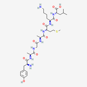 L-Tyrosyl-L-alanylglycyl-L-alanyl-L-methionyl-L-lysyl-L-leucine