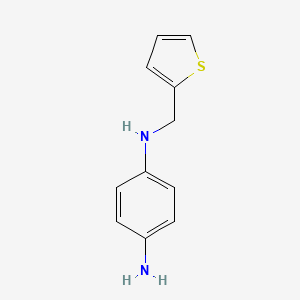 N~1~-[(Thiophen-2-yl)methyl]benzene-1,4-diamine