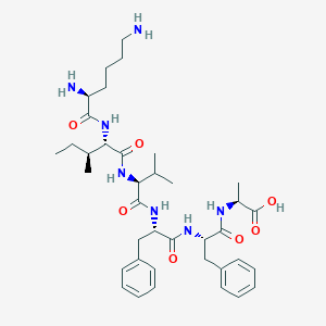 L-Alanine, L-lysyl-L-isoleucyl-L-valyl-L-phenylalanyl-L-phenylalanyl-