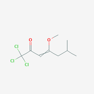 1,1,1-Trichloro-4-methoxy-6-methylhept-3-en-2-one