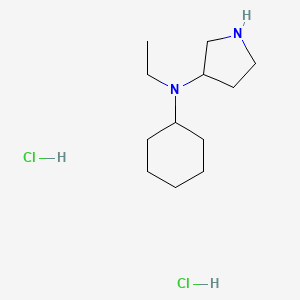 n-Cyclohexyl-n-ethyl-3-pyrrolidinamine dihydrochloride