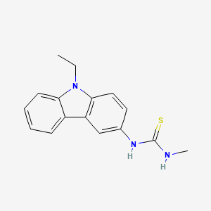 Thiourea, N-(9-ethyl-9H-carbazol-3-yl)-N'-methyl-