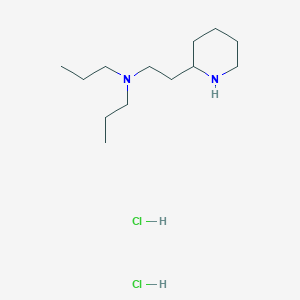 n-[2-(2-Piperidinyl)ethyl]-n-propyl-1-propanamine dihydrochloride