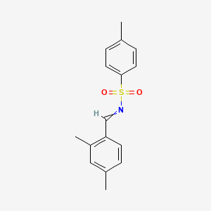 B14246969 N-[(2,4-Dimethylphenyl)methylidene]-4-methylbenzene-1-sulfonamide CAS No. 440084-65-1