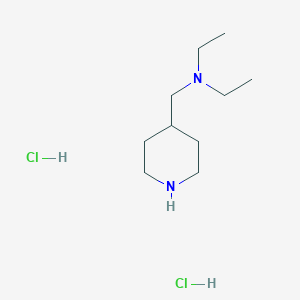 N-Ethyl-N-(piperidin-4-ylmethyl)ethanamine dihydrochloride