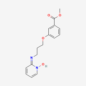 Methyl 3-{3-[(Z)-(1-hydroxypyridin-2(1H)-ylidene)amino]propoxy}benzoate