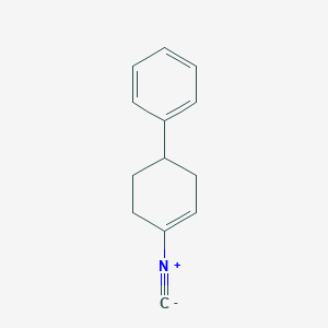 molecular formula C13H13N B142471 (4-Isocyano-cyclohex-3-enyl)-benzene CAS No. 128798-39-0