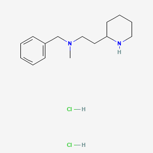 N-Benzyl-N-methyl-2-(piperidin-2-yl)ethanamine dihydrochloride