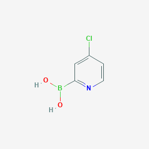 molecular formula C5H5BClNO2 B1424757 (4-Chloropyridin-2-yl)boronic acid CAS No. 870459-91-9
