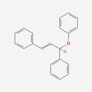 1,1'-(3-Phenoxyprop-1-ene-1,3-diyl)dibenzene