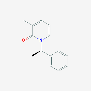 3-Methyl-1-[(1R)-1-phenylethyl]pyridin-2(1H)-one