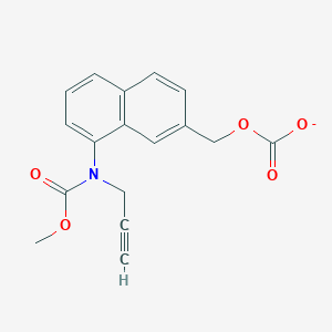 {8-[(Methoxycarbonyl)(prop-2-yn-1-yl)amino]naphthalen-2-yl}methyl carbonate