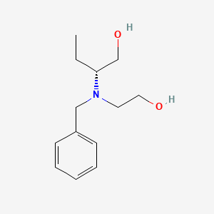 (2R)-2-[benzyl(2-hydroxyethyl)amino]butan-1-ol