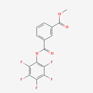 Methyl pentafluorophenyl benzene-1,3-dicarboxylate