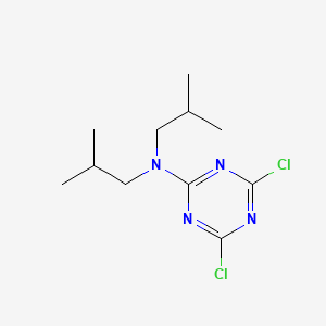 4,6-Dichloro-N,N-bis(2-methylpropyl)-1,3,5-triazin-2-amine