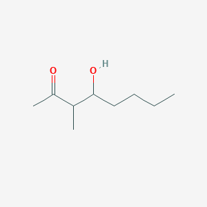 4-Hydroxy-3-methyloctan-2-one