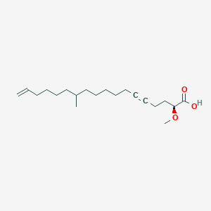 molecular formula C20H34O3 B14247755 Stellettic acid A CAS No. 502487-40-3