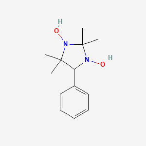 2,2,4,4-Tetramethyl-5-phenylimidazolidine-1,3-diol