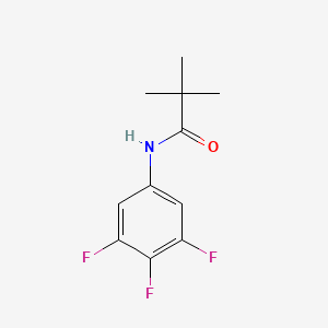 2,2-Dimethyl-N-(3,4,5-trifluorophenyl)propanamide