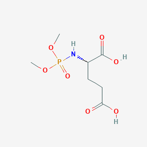 N-(Dimethoxyphosphoryl)-L-glutamic acid