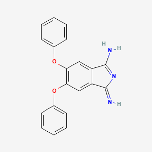 1H-Isoindol-3-amine, 1-imino-5,6-diphenoxy-